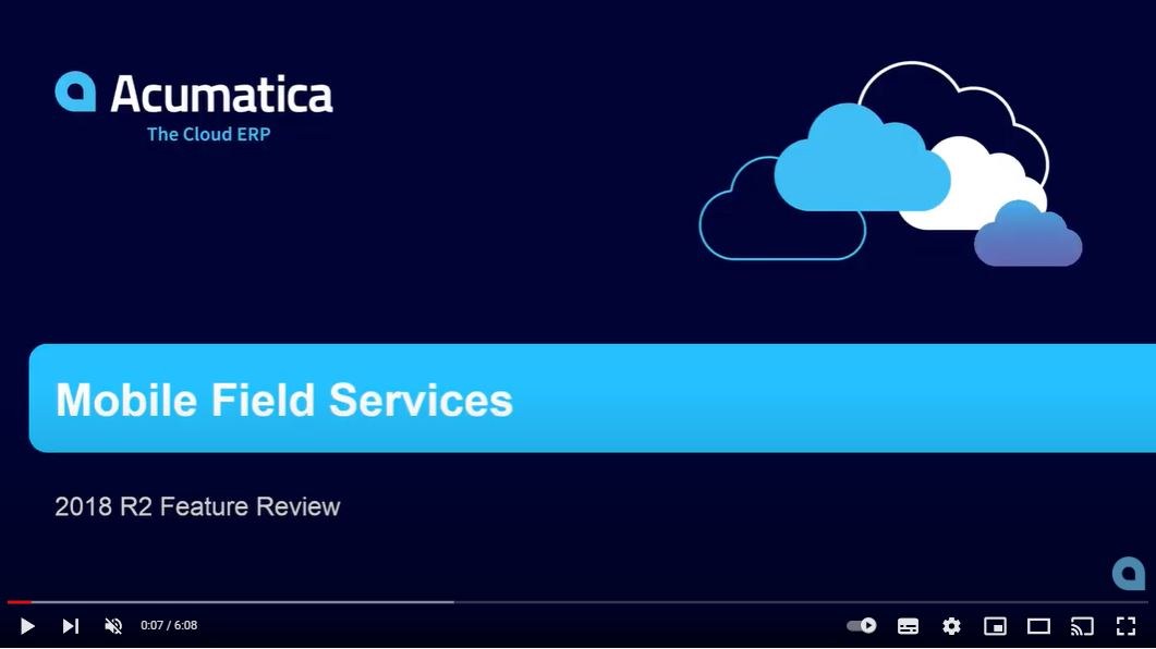 Acumatica Field Service