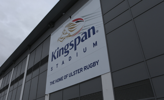 Ulster Rugby Success Story stadium sign 690x420