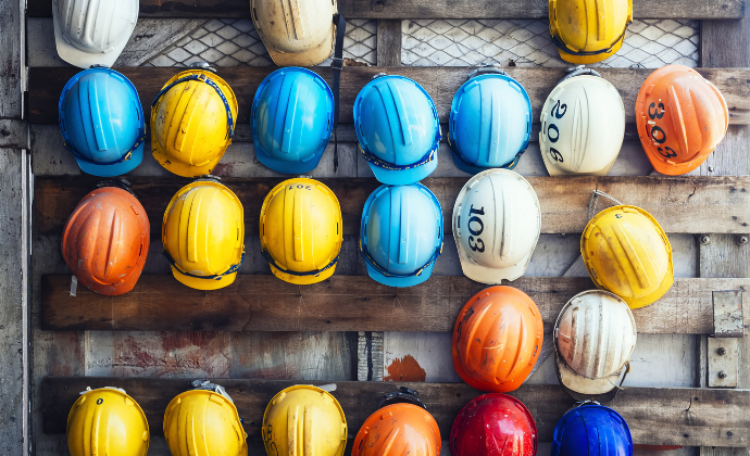 JH Turkington 3 hard hats