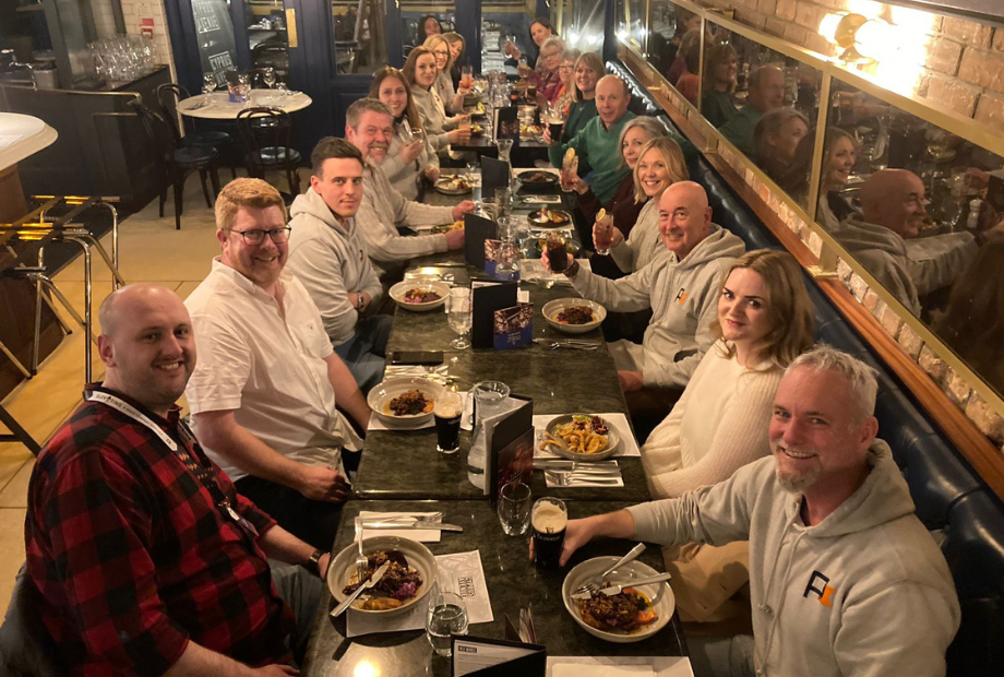 Pinnacle Elevate 24 Conference Divisional Team Dinner