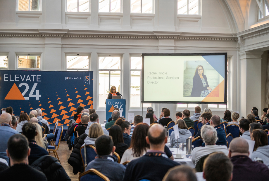 Pinnacle Elevate 24 Conference Rachel Tindle Professional Services Director of Pinnacle