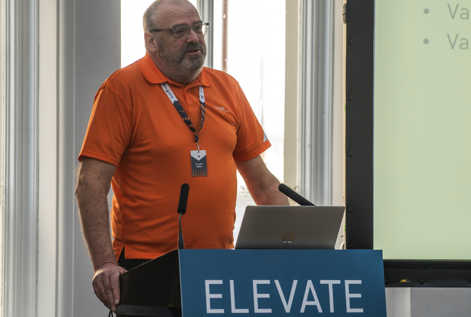 Pinnacle Elevate 24 Conference Richard Sadler Sales and Marketing Director at Pinnacle