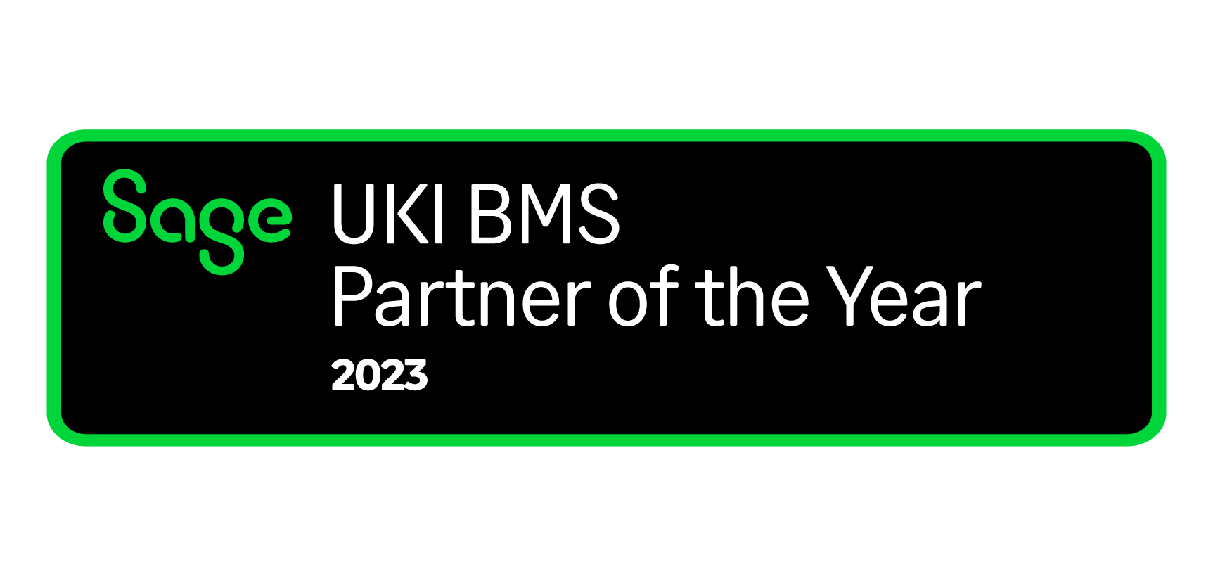 Pinnacle Sage BMS Partner Partner Awards Badge